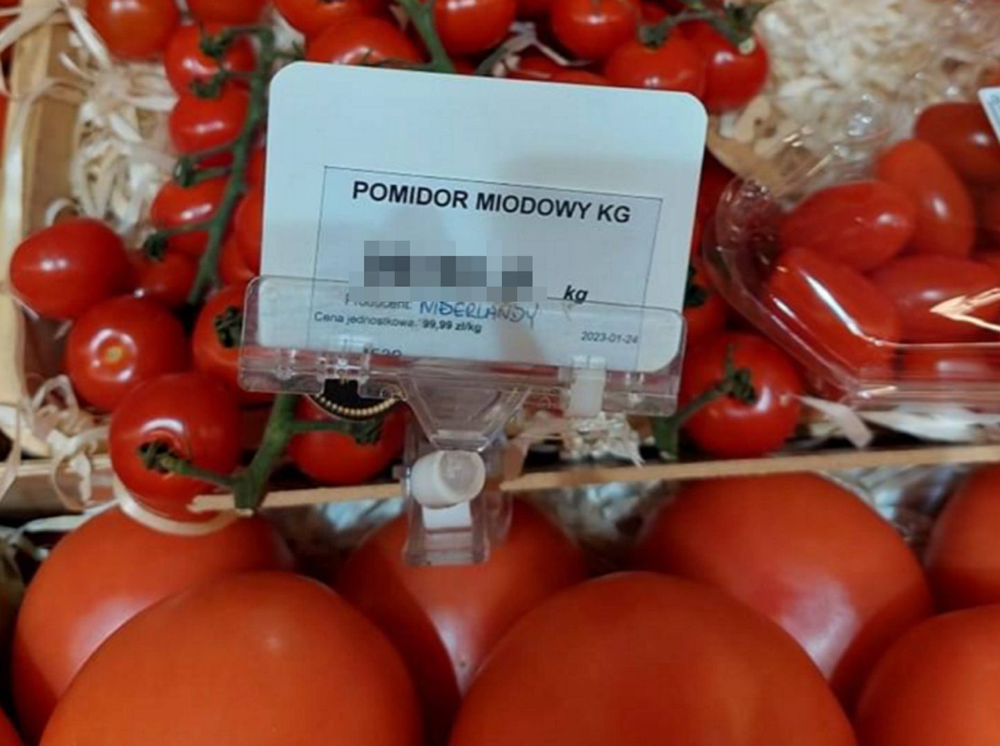 79 zł za kg pomidorów. Zdębiała, widząc, co stało się z ceną po kilku dniach
