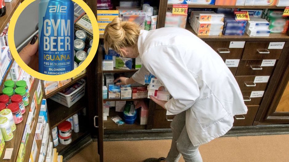 Piwo bezalkoholowe w aptece. Sieć tłumaczy, że jest zdrowe