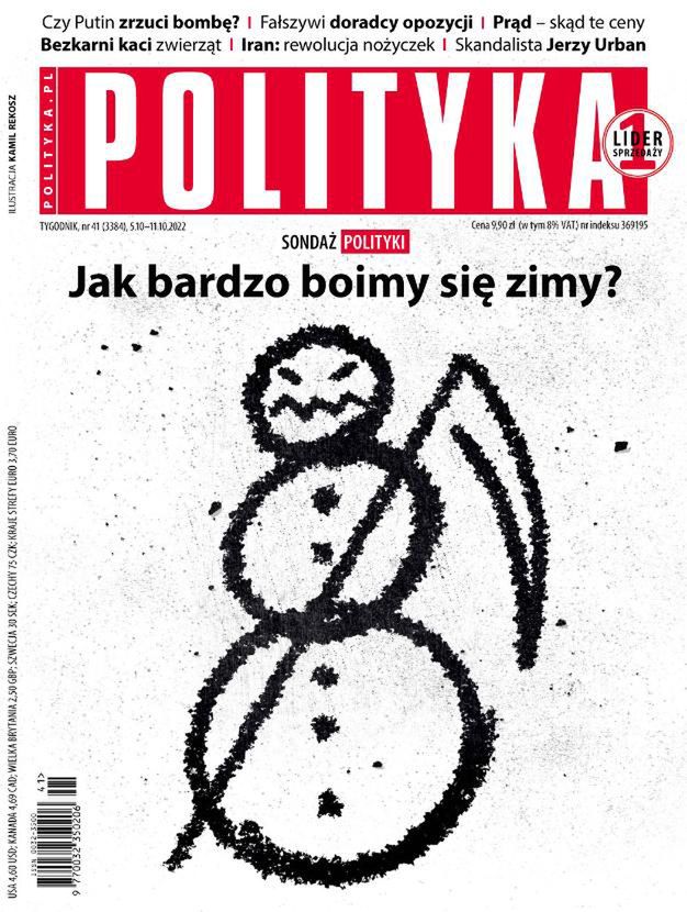 Okładka tygodnika "Polityka"