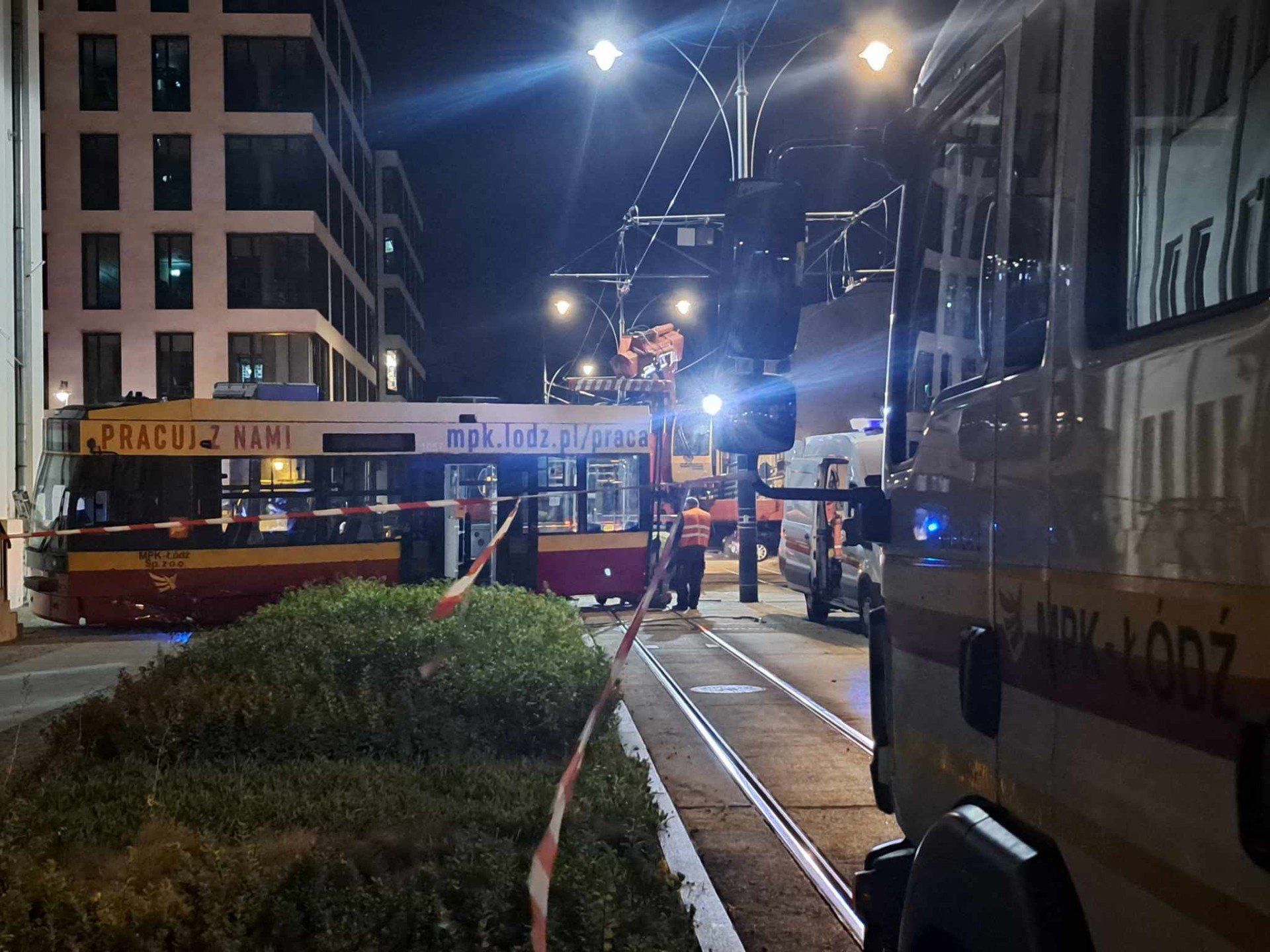 O mały włos od tragedii w Łodzi