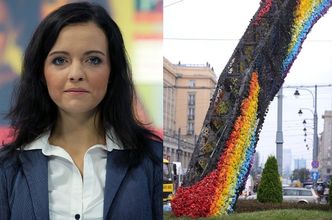 Były "aniołek Kaczyńskiego" zachęca do "PODPALENIA KOMUNISTYCZNEJ TĘCZY!"