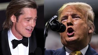 Brad Pitt nie przejął się zbytnio krytyką Trumpa. "Nie zamierza być małostkowy"