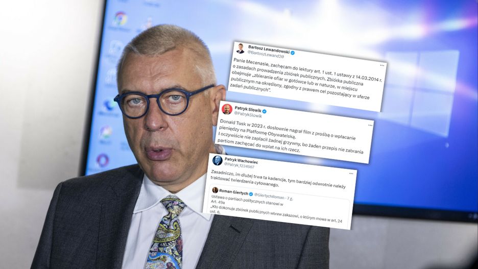 Na Giertycha spadła krytyka