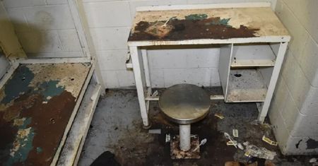 USA. Więzień zjedzony żywcem przez robaki