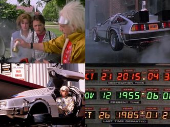 "Powrót do przyszłości" - to już dziś! Marty McFly przyleciał z lat 80-tych (ZDJĘCIA)