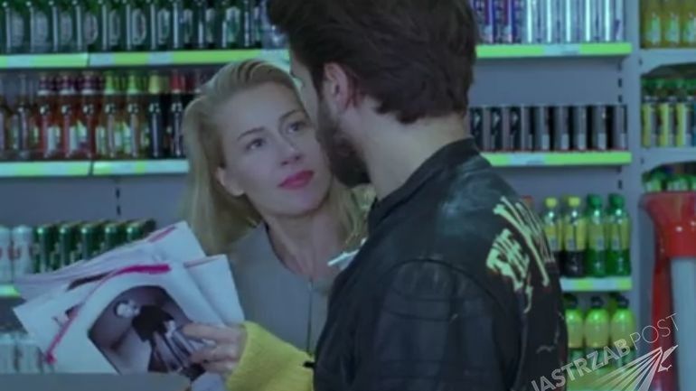 Kasia Warnke i Piotr Stramowski w filmie "W spirali"