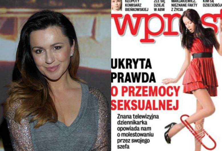 Beata Tadla skomentowała artykuł "Wprost" o molestowaniu seksualnym "znanej dziennikarki"