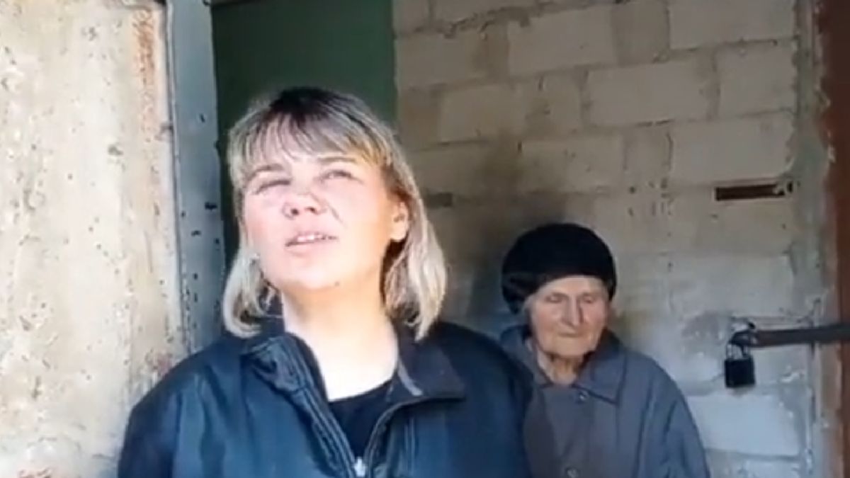 Nagranie zostało przerwane przez nagły wybuch.