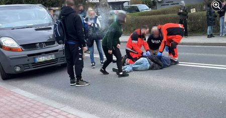14-latka wbiegła zza autobusu. Kierowca nie miał szans zareagować