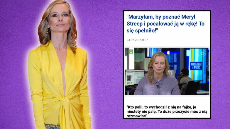 Magdalena Cielecka spotkała Meryl Streep