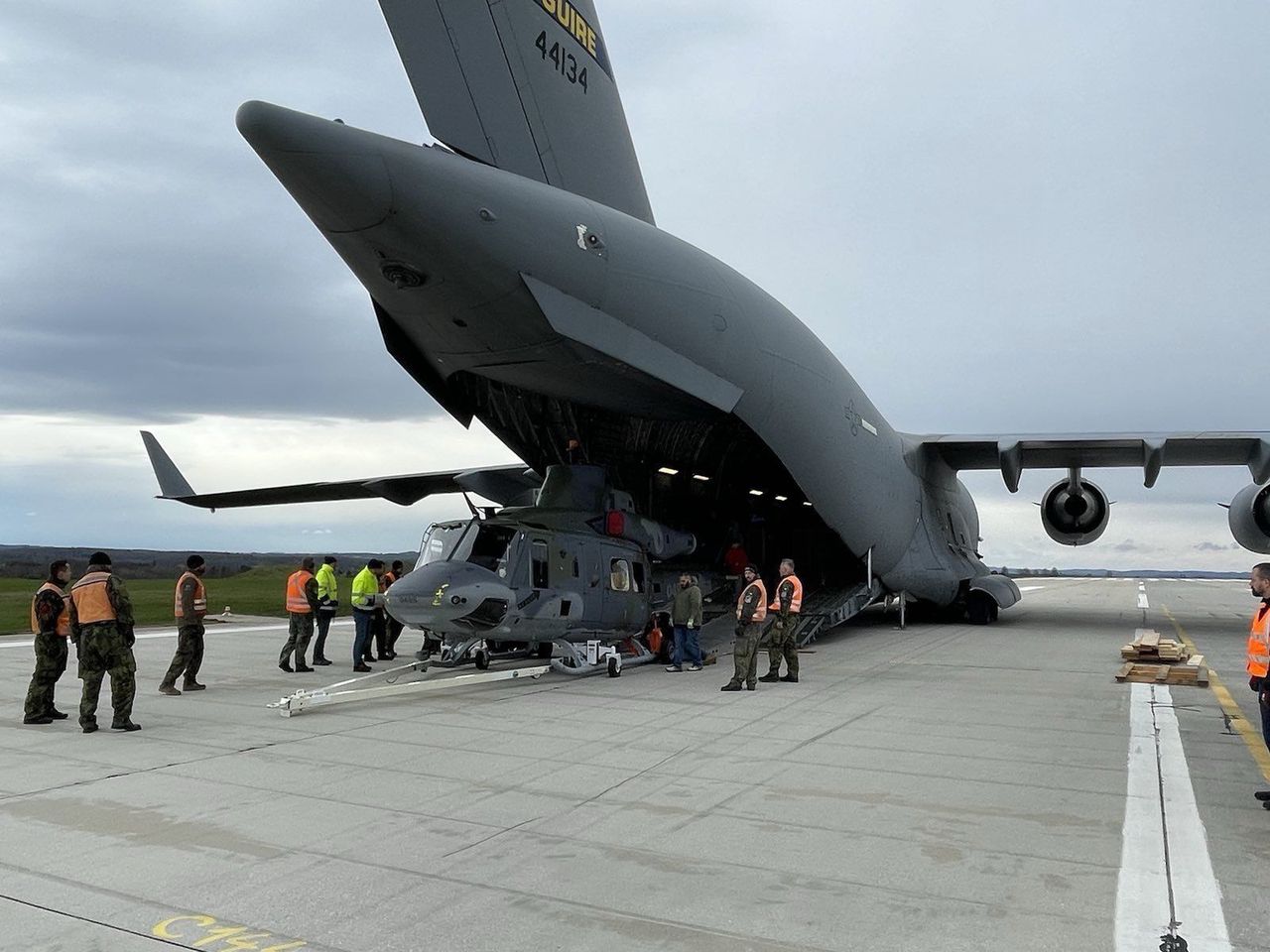 Śmigłowce UH-1Y Venom dostarczone do Czech