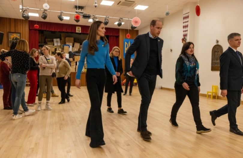 Książę William i Kate Middleton odwiedzają Ukraińskie Centrum Kultury w Londynie