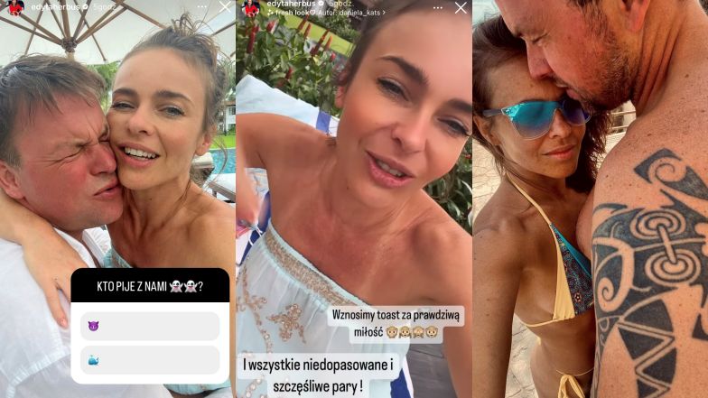 Edyta Herbuś relacjonuje wakacje z ukochanym