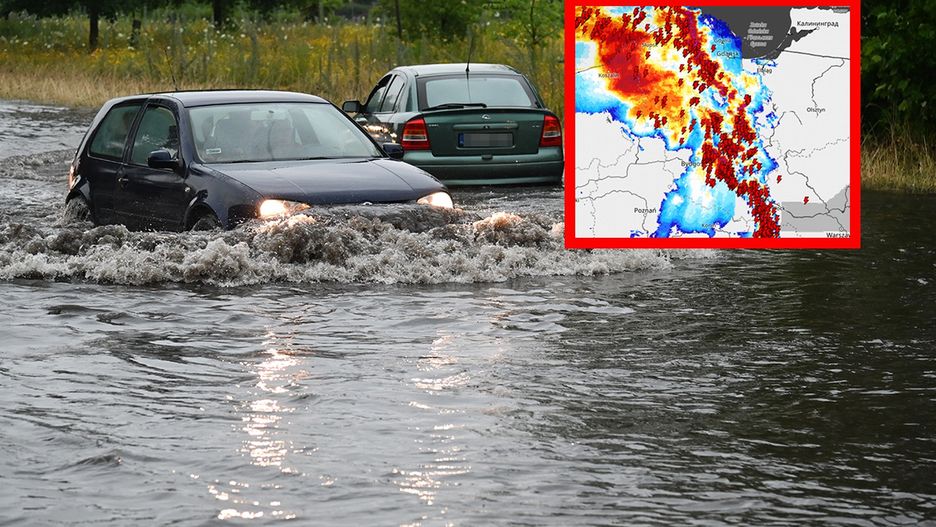 Burze w Polsce. Niebezpieczna pogoda