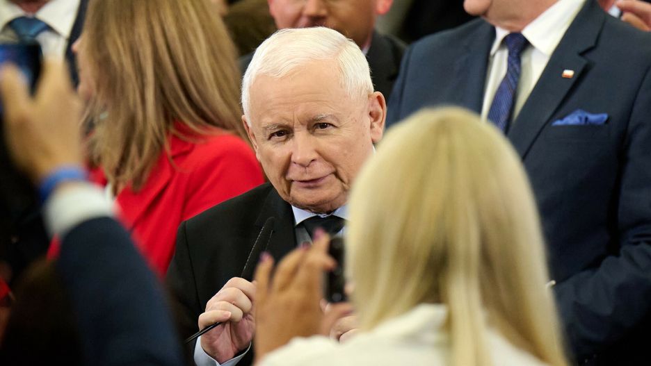 Jaros?aw Kaczy?ski w ?odzi
04.10.2023 Lodz LSSE Konwencja wojewodzka Prawa i Sprawiedliwosci z udzialem prezesa Jaroslawa Kaczynskiego N/z Jaroslaw Kaczynski Fot. Lukasz Szelag/REPORTER
Lukasz Szelag/REPORTER