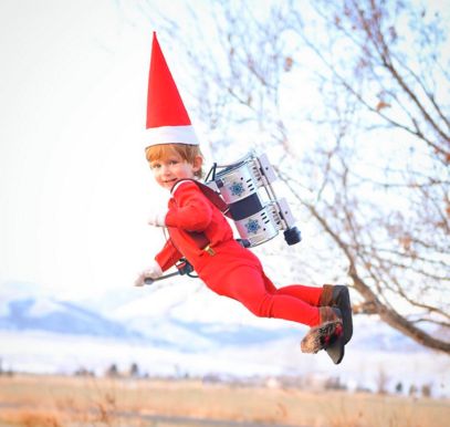 Mały elf leci do Jacka Frosta