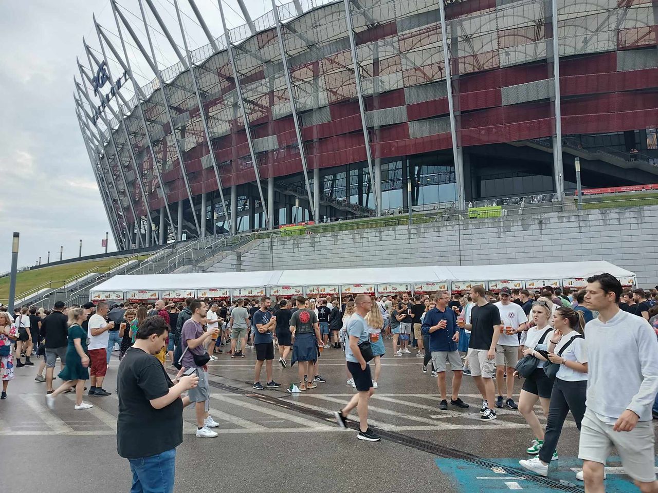 Na stadionie PGE Narodowy odbywają się liczne wydarzenia muzyczne 