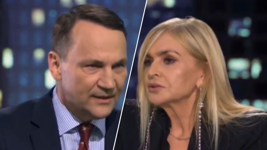 Pytanie Olejnik wyprowadziło Sikorskiego z równowagi