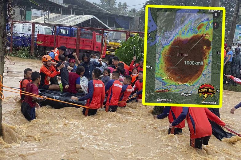Potężny tajfun na Filipinach. "Przykryłby całą Polskę"