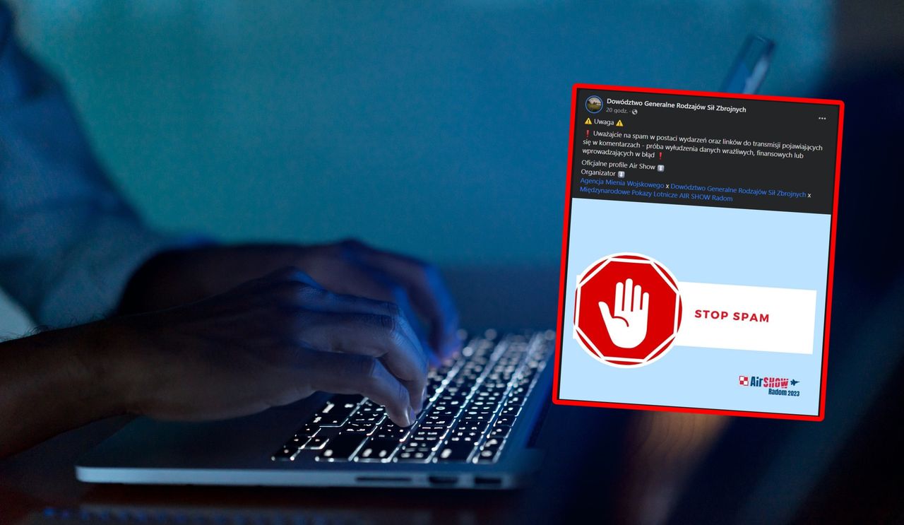 Wojsko apeluje o ostrożność. Uważaj podczas przeglądania Facebooka