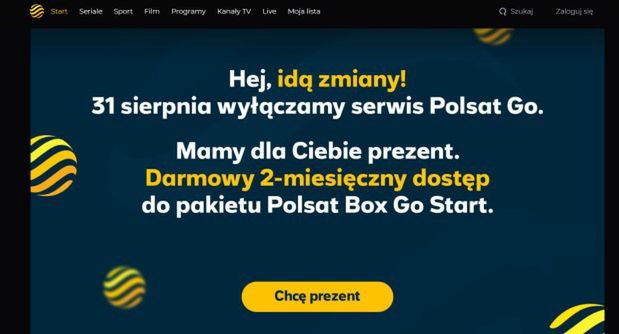 Polsat Go rozsyła do użytkowników ważną informację. Mają czas do 30 września