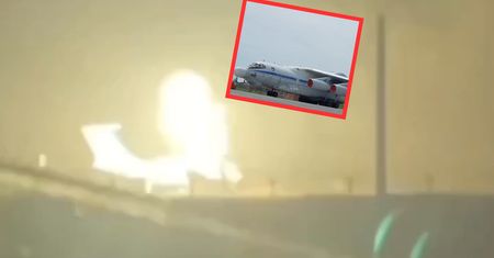 A-60 trafiony. Płonie rosyjska baza lotnicza