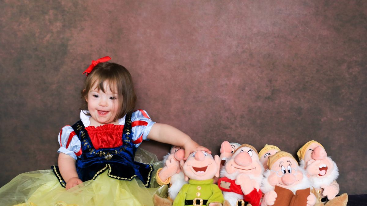 Dzieci z zespołem Downa w wyjątkowej sesji. Zostały bohaterami bajek Disneya 1