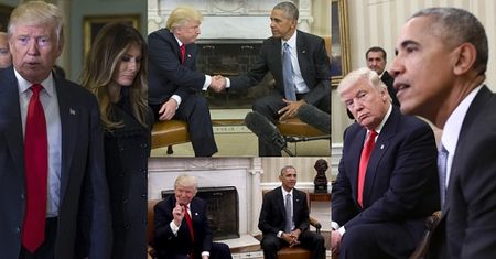 Obama spotkał się z Donaldem Trumpem w Białym Domu! (ZDJĘCIA)