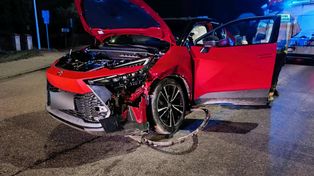 Kalinówka: Zderzenie toyoty z renaultem. Utrudnienia w ruchu