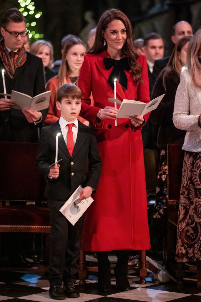 Księżna Kate i książę Louis