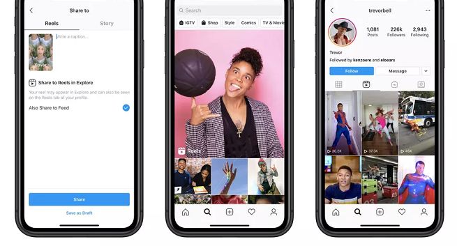 Instagram Reels ma zagrozić TikTokowi