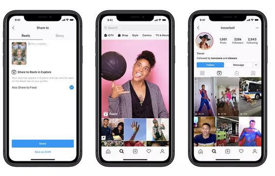 Instagram Reels ma zagrozić TikTokowi