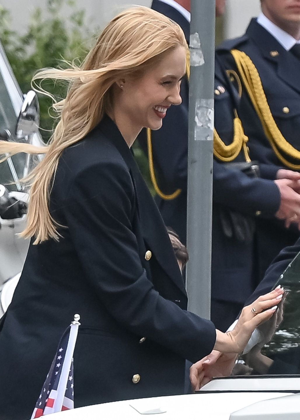Ida Nowakowska z mężem i synem
