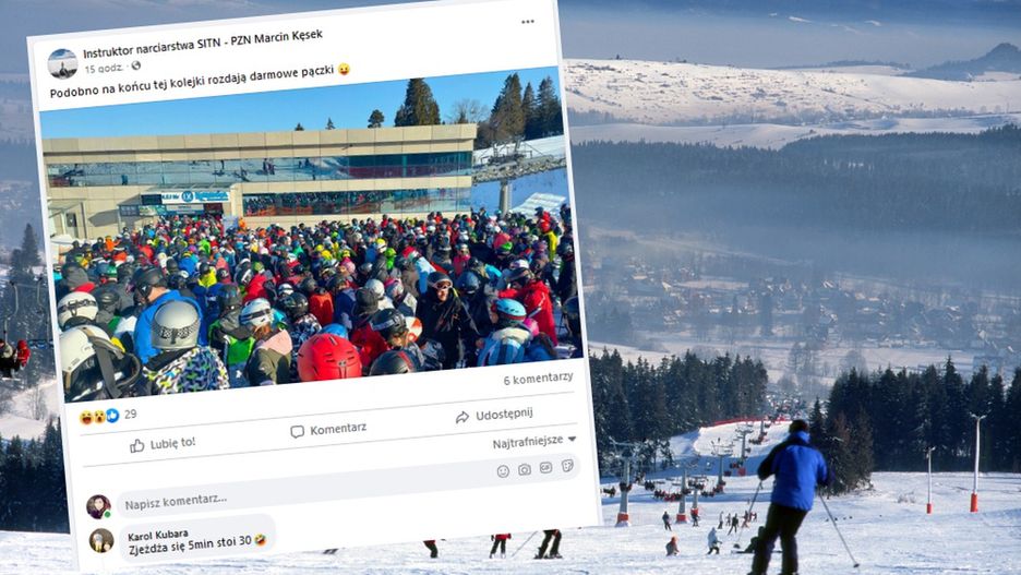 Kotelnica przyciąga tłumy narciarzy