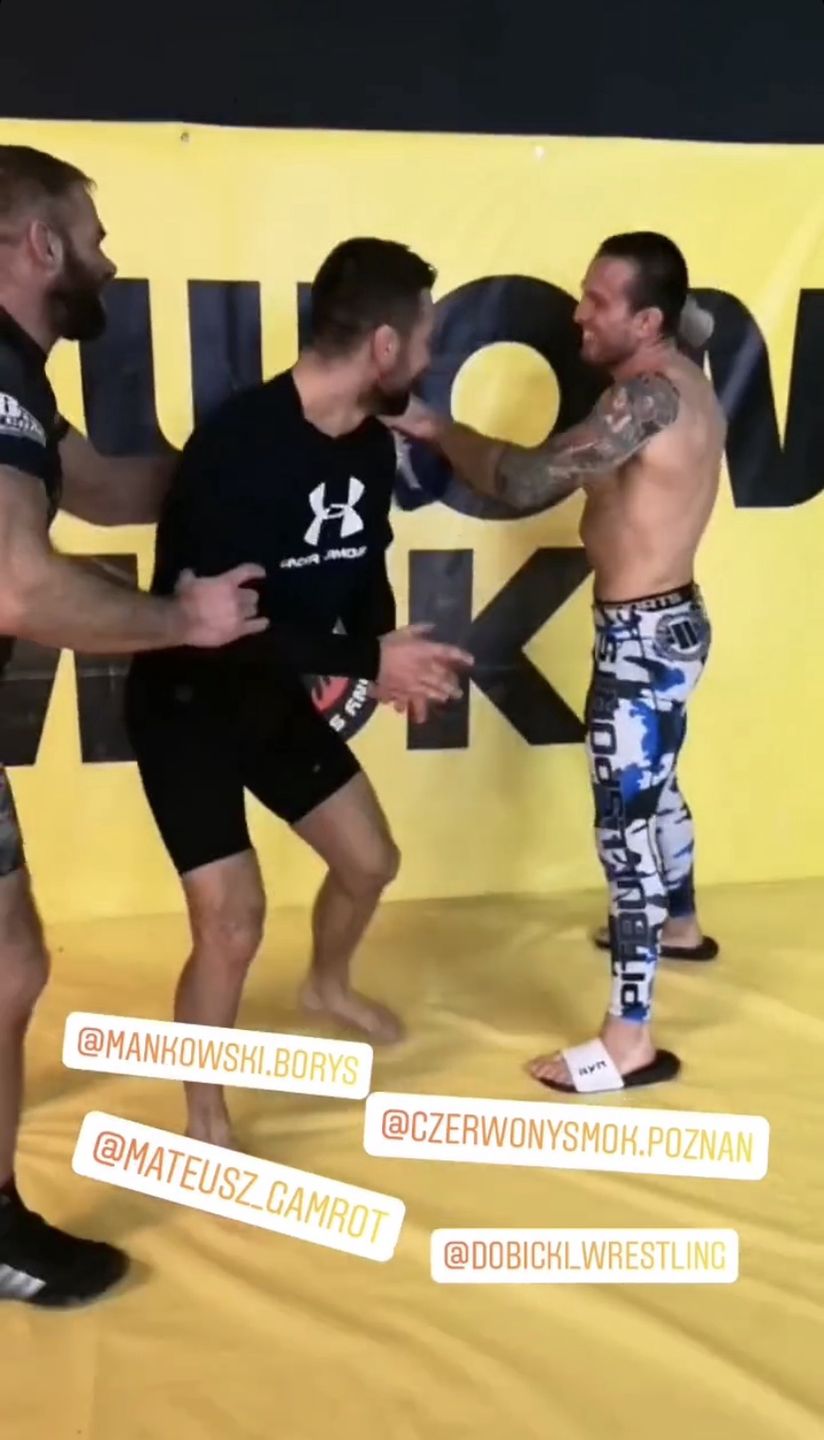 Prezent dla Mateusza Gamrota