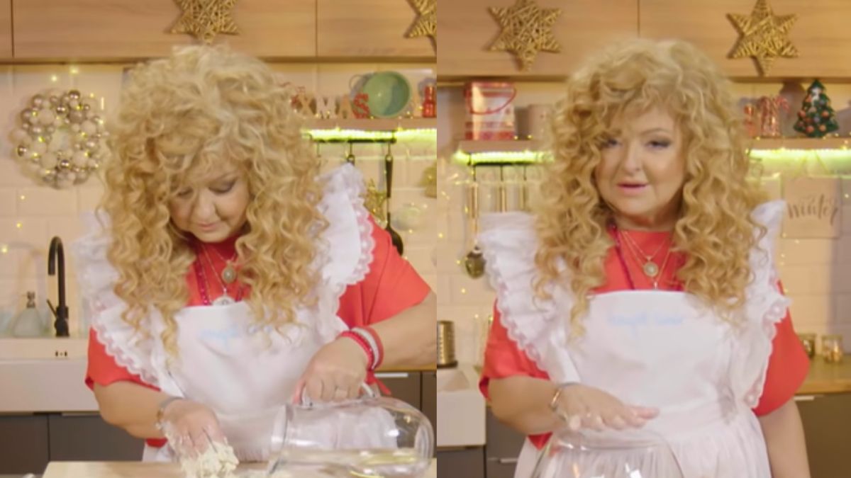 ZObacz, jak Magda Gessler szykuje ciasto na pierogi i uszka