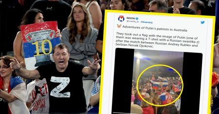 Skandal na wielkim turnieju tenisowym. Pokazali Putina