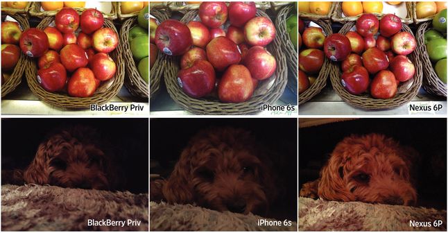 BlackBerry Priv, iPhone 6s oraz Nexus 6P