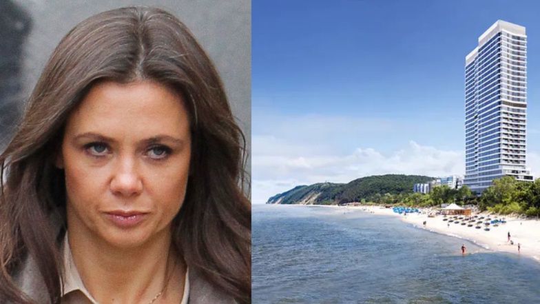 Kinga Rusin jest oburzona planami budowy 33-kondygnacyjnego hotelu na plaży w Międzyzdrojach
