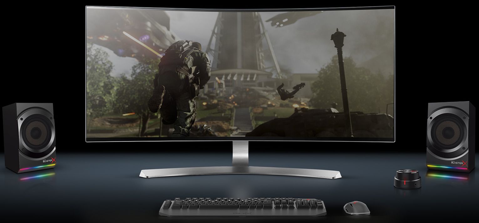 Creative Sound BlasterX Kratos S5: głośniki 2.1 z podświetleniem RGB 3