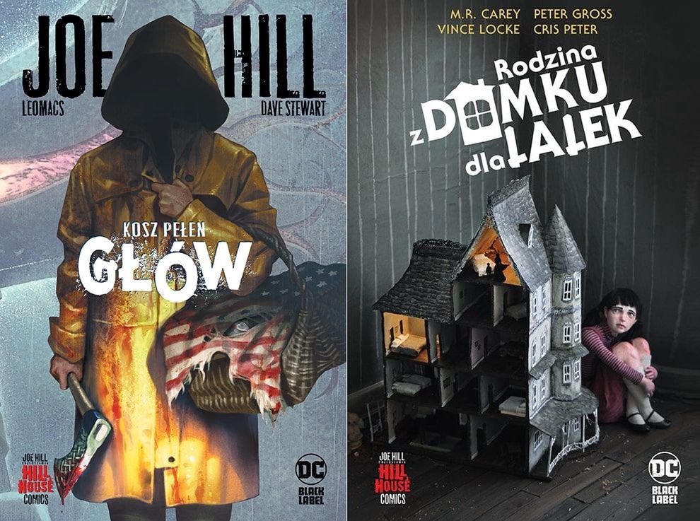 "Kosz pełen głów" i "Rodzina z domku dla lalek" – recenzje horrorów Hill House Comics