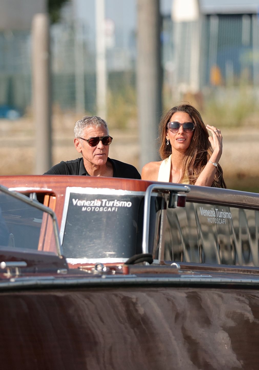 Amal i George Clooneyowie zameldowali się w Wenecji