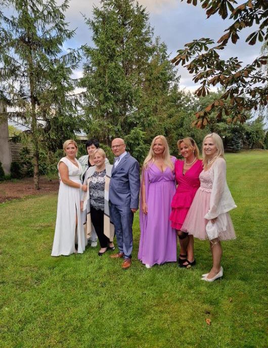 Krystyna Przybylska na weselu Darka z "Sanatorium miłości"