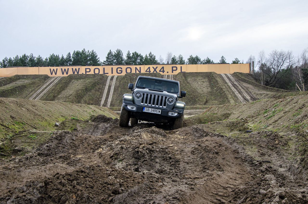 Jeep Gladiator na Poligonie4x4