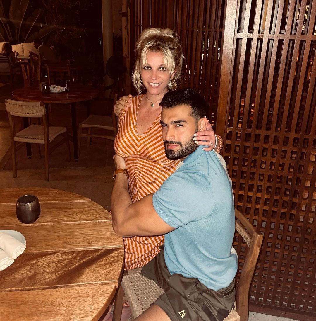 Britney Spears z mężem