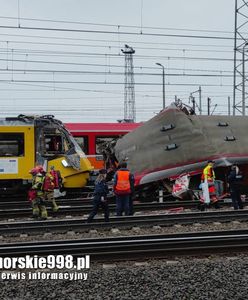 Czołowe zderzenie dwóch pociągów w Gdyni