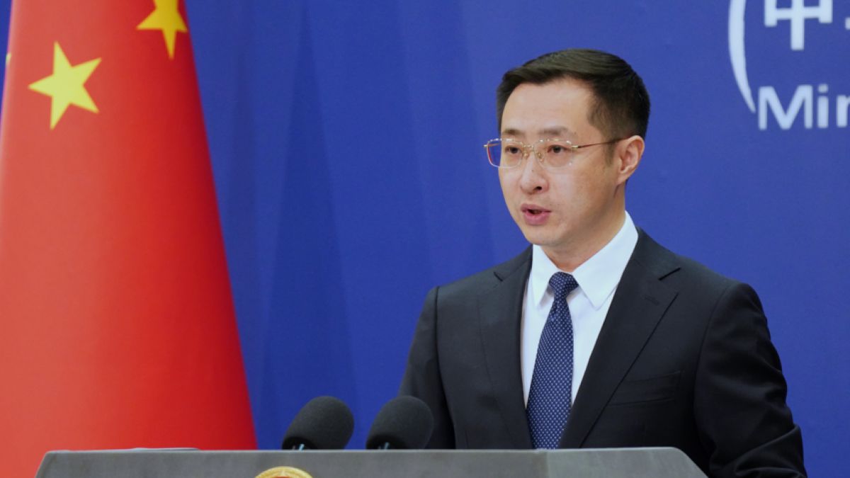 Rzecznik chińskiego MSZ Lin Jian 