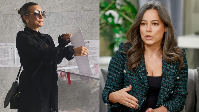 Anna Mucha wykazała się politycznym zaangażowaniem