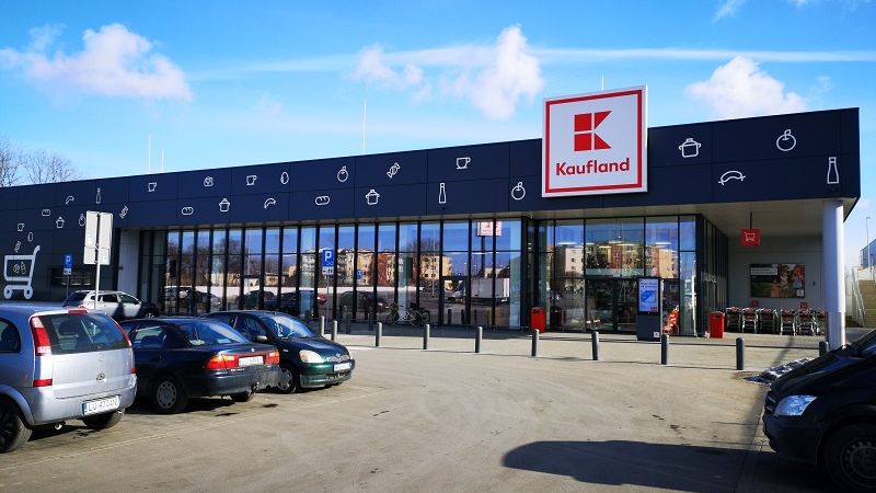 Sklep Kaufland przy ul. Diamentowej w Lublinie
