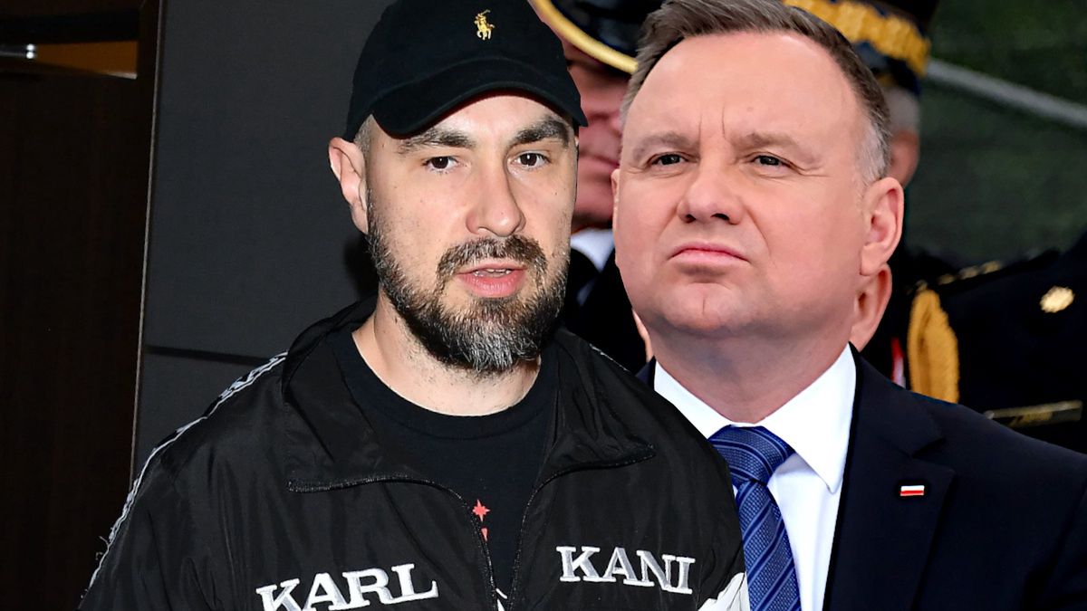 Jakub Żulczyk i Andrzej Duda